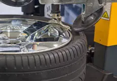 Professional wheel balancing
